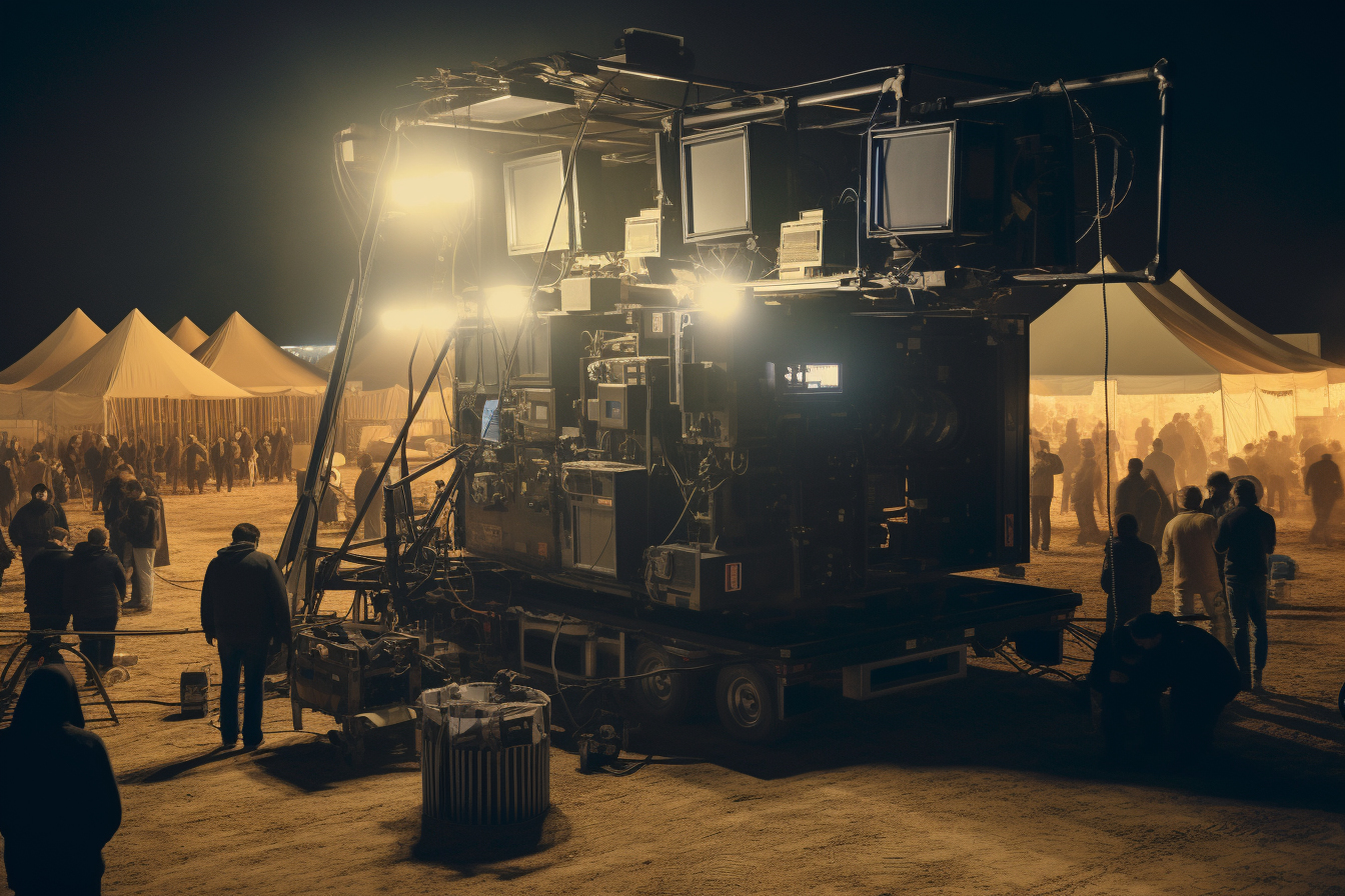 festival concert gefilmd als aftermovie met high end cinema apparatuur